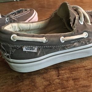 Vans Distressed Zapato Del Barco Skate Mens Size 9 Vans Distressed Zapato Del Barco Skate Mens Size 9